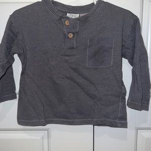 Grey Henley Zara shirt 12-18 months